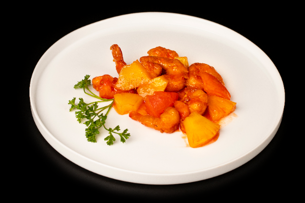 54. SWEET AND SOUR SHRIMP
