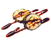107. Tempura Roll avocat et saumon