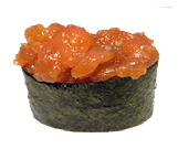 23. SPICY LACHS GUNKAN saumon épicé