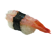 109. Amaebi crevettes