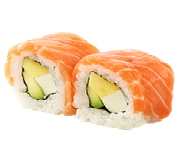 105. Insideout Roll Lachs saumon, mangue et avocat