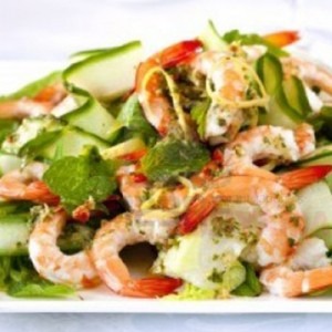 E6 Salade crevette
