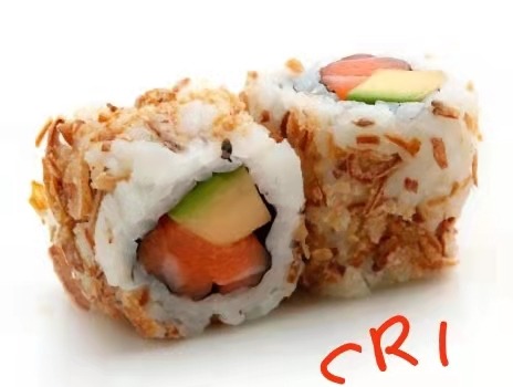 Cr1 california oignon frits avocat, saumon