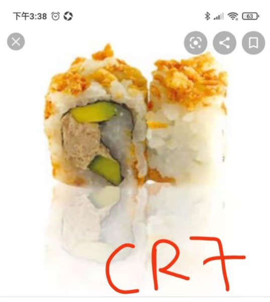 Cr7 california oignon frits avocat poulet grille mayonnaise