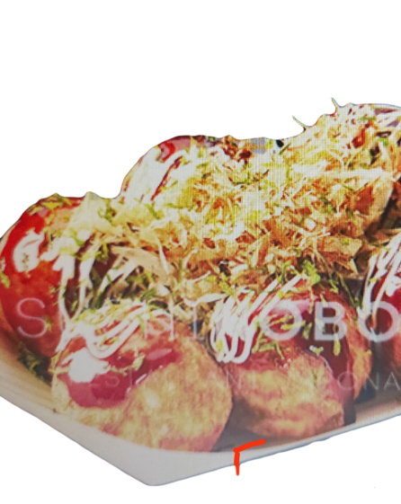 E22 Takoyaki boulette cremeux aux poulpe