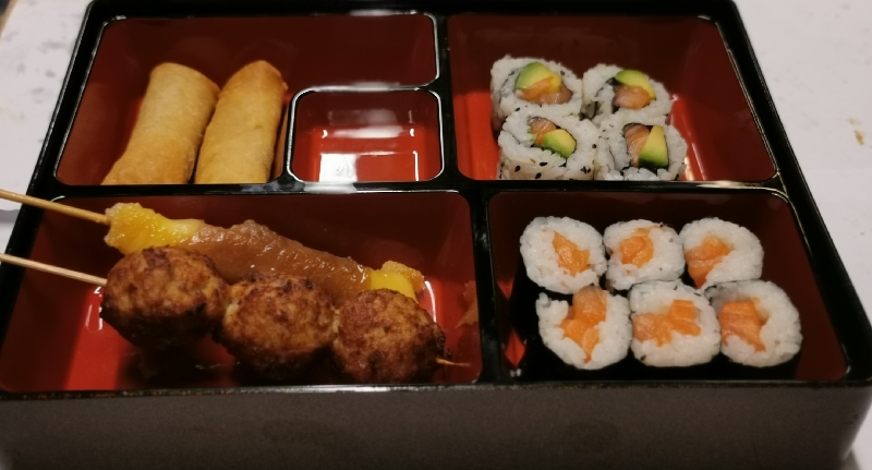 Menu Bento 2  盒饭