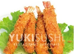 H10. Tempura crevettes (6pcs)