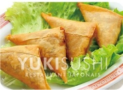 H19. Samoussa boeuf au curry (4pcs)