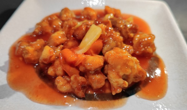 91. MAIALE IN SALSA AGRODOLCE