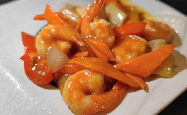 43. GAMBERI IN SALSA CURRY