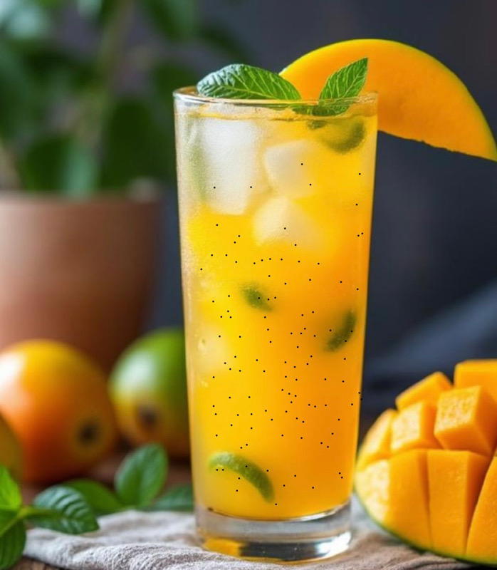153.Zumo de mango con chia