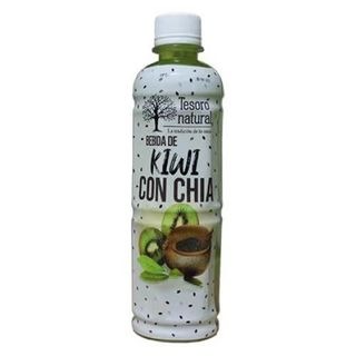 Bebida de kiwi con chía