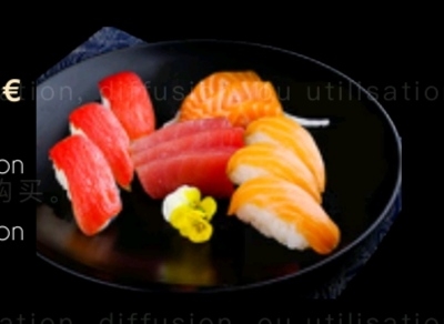 E12 sashimi/sushi