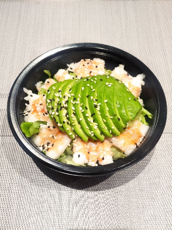 EN6 Salade crevettes avocat