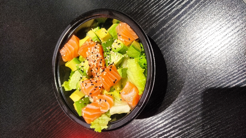 EN5. Salade de saumon avocat