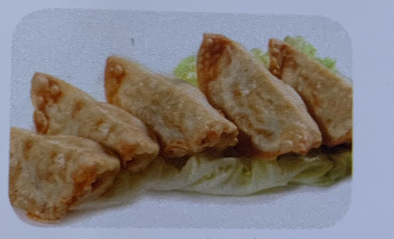 E8. Raviolis frits (6pcs)