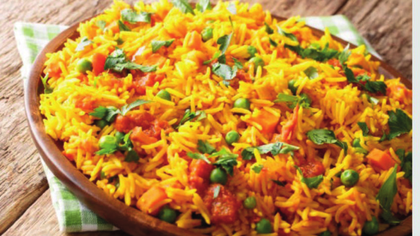 E17 Riz sautées au poulet curry au saté