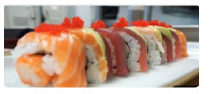 D20 California arc en ciel thon saumon, daurade surimi avocat