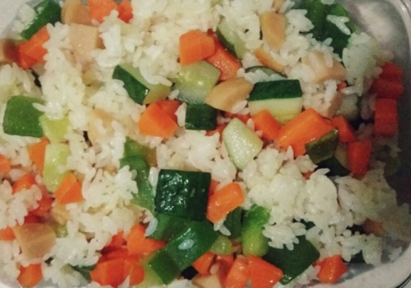 A5 Riz sauté aux légumes