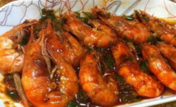 P36 Grosses crevettes sautées