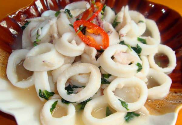 P40 Calamars au basilic