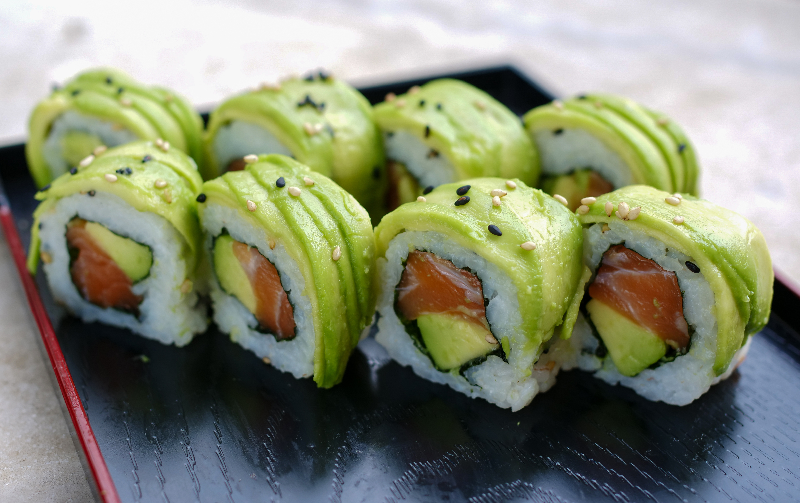 Avocado Roll Saumon avocat