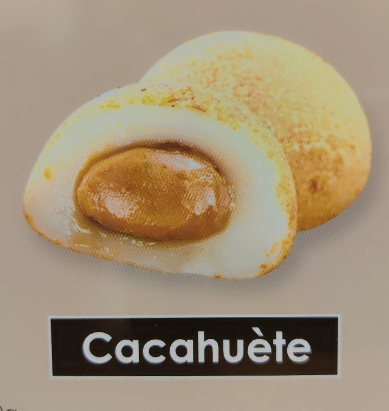 Mochi gâteau mou Cacahuètes