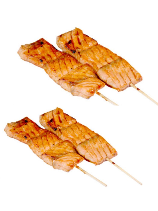 Brochette Saumon × 4