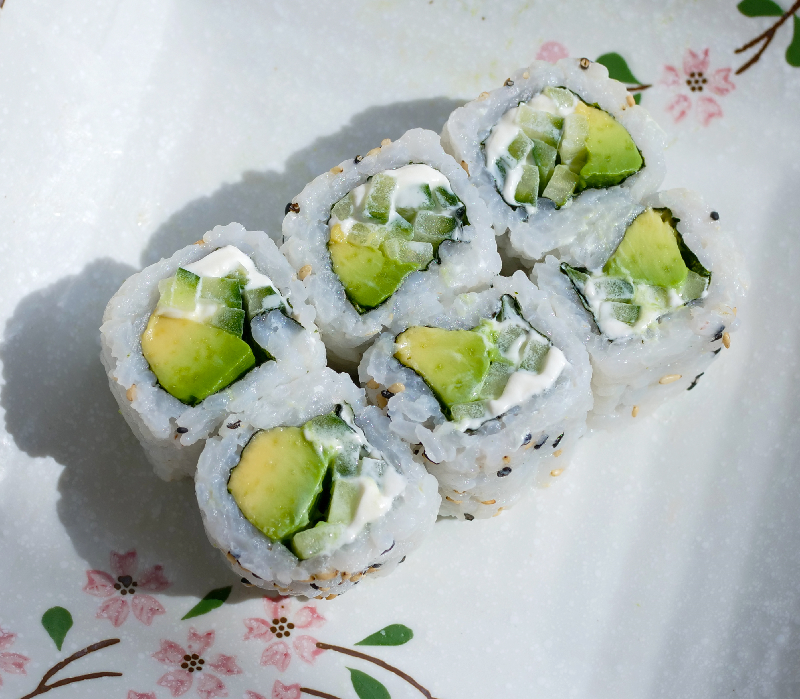 California Avocat concombre cheese