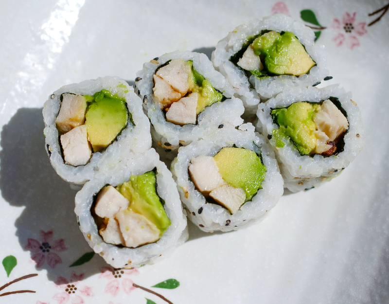 California Poulet avocat