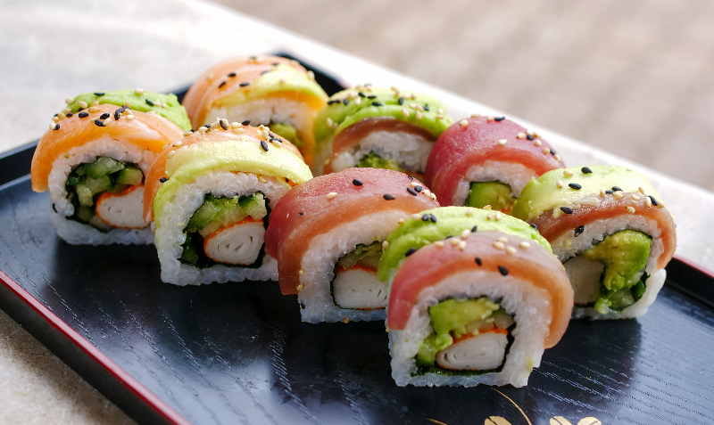 Rainbow roll