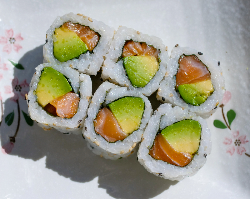 California Saumon avocat