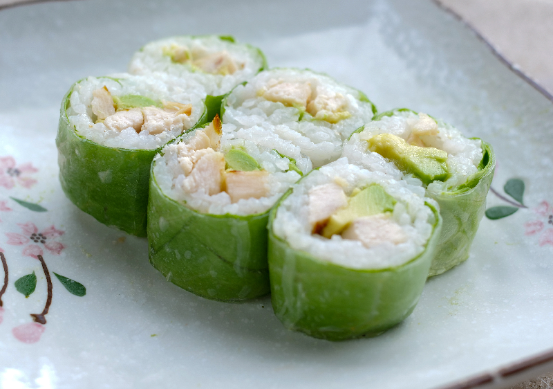 Green Roll Poulet avocat
