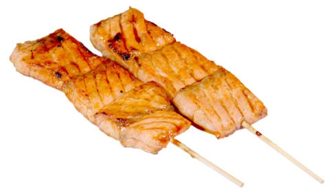 Brochette Saumon × 2