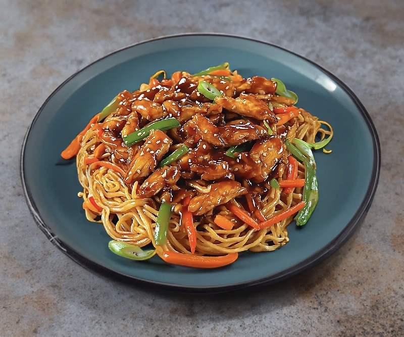 Nouilles sautées au poulet teriyaki (petit)
