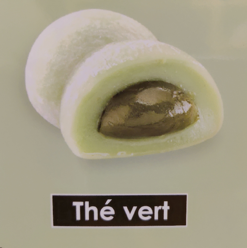 Mochi gâteau mou Thé vert