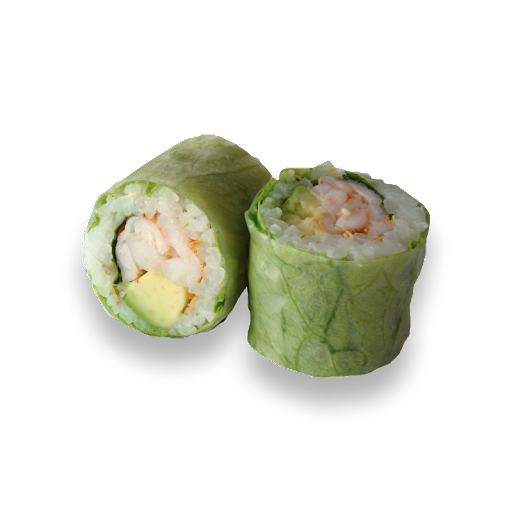 Green Roll Crevette avocat