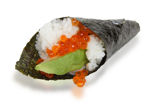 803. Temaki l'Oeuf de saumon