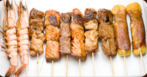 Menu B6. Yakitorll