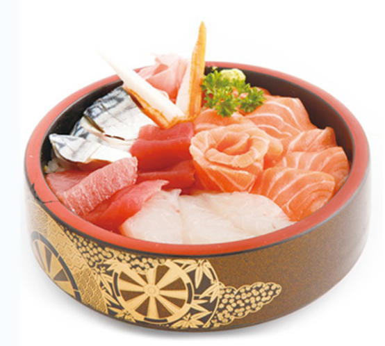 Menu chirashi mix