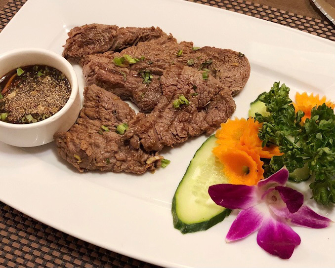 P1. Filet de boeuf grillé