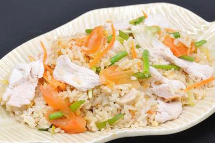 A6. Riz sauté au poulet
