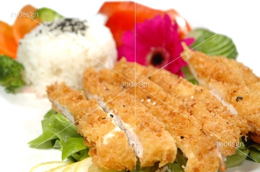 E14. Poulet pané