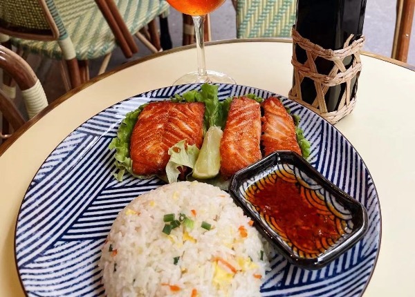 Teriyaki saumon fan 