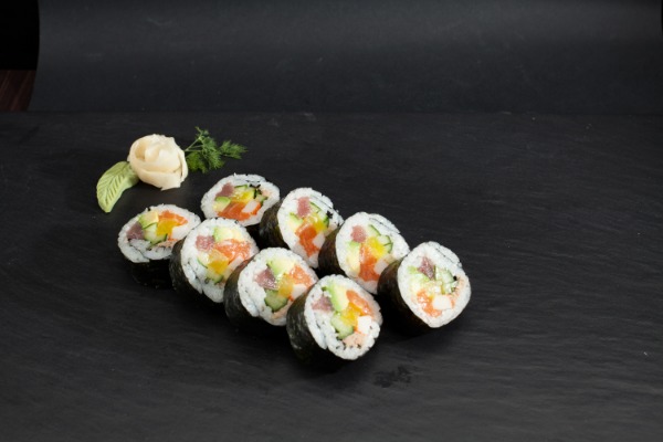 M3. Futomaki avec soupe et salade 