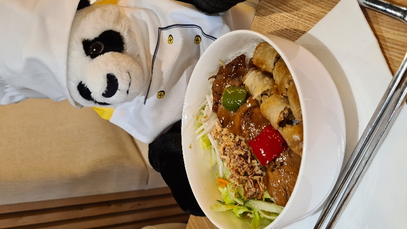Bobun poulet teriyaki