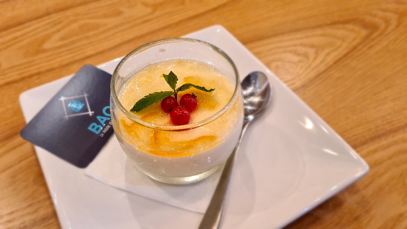 Panna Cotta au Yuzu