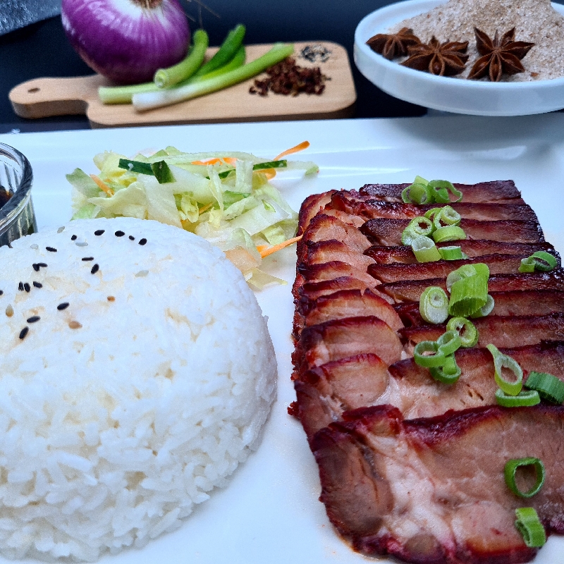 Porc laqué du chef CHUNG 