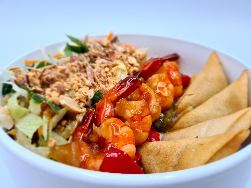 Bobun Crevettes sauce Thaï 