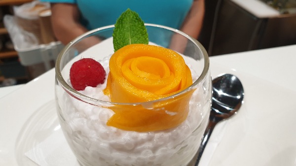 Perle de tapioca au lait de coco 